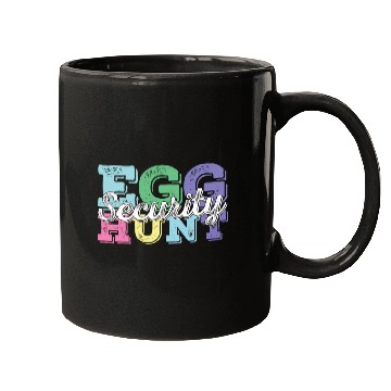 Discover Egg Hunt Security Retro Easter Egg Hunt Supervisor Easter Mugs