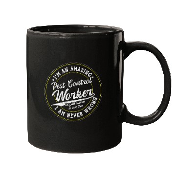 Discover Amazing Pest Control Worker Mugs