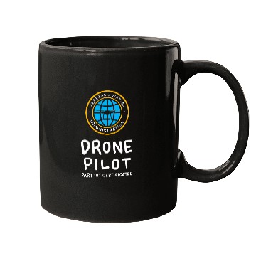 Discover Certified Drone Pilot Mugs
