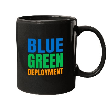 Discover Blue Green Deployment DevOps Engineer Developer Programmer Mugs