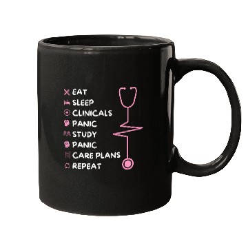 Discover Funny Nursing Student nurses Idea Daily Tasks nurses Life Mugs