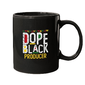 Discover Dope Black Producer Black History Month Mugs