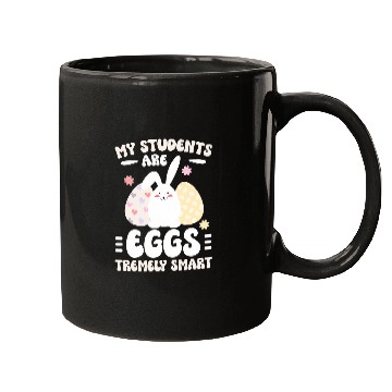 Discover Eggstremely Smart Teacher Easter Bunny Teaching Easter Day Mugs