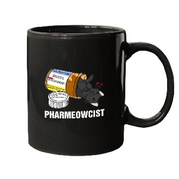 Discover Funny Pharmacist Cat Pharmacy Cute Cat For Cat Lovers Mugs