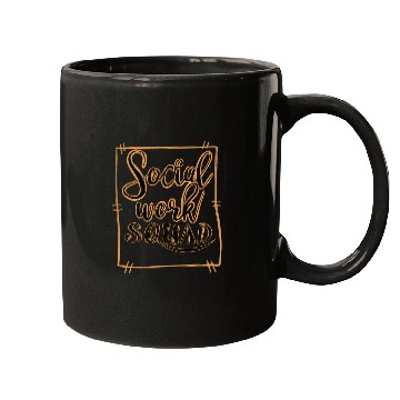 Discover Cool Social Work Squad Funny Humanitarian Team Worker Gift 2 Mugs