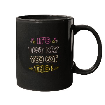 Discover Its Test Day Favorite Teacher Student Funny Testing Day Mugs