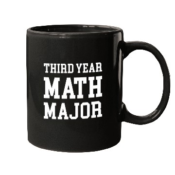 Discover Third Year Math Major Mugs