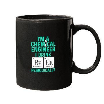 Discover chemicals Engineer Beer Periodically Engineering 5 Mugs