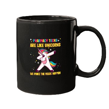 Discover Pharmacy Technician pharmacy school pharmtech Unicorns design Mugs