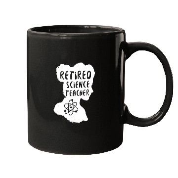 Discover Retired Science Teacher Knowledge School Retirement Mugs