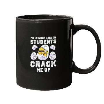 Discover My Students Crack Me Up Funny Easter Kindergarten Teacher Mugs