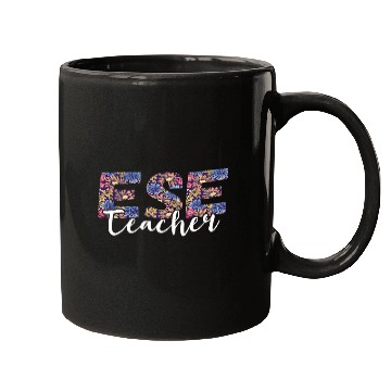 Discover ESE Teacher Exceptional Student Education Flower Teaching 1 Mugs