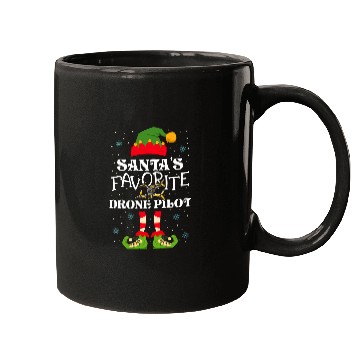 Discover Santas Favorite Drone Pilot Christmas Helper Mugs