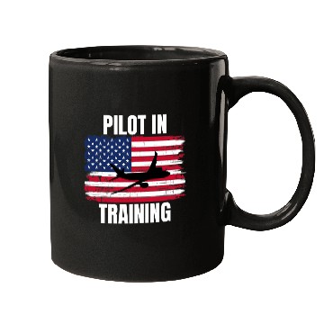 Discover Pilot In Training Airplane Aviation Flying Flight Student Mugs