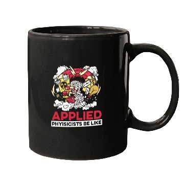 Discover Funny Physicist Science Scientist Applied Physics Mugs
