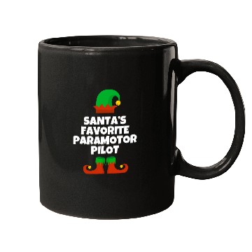 Discover Santas Favorite Paramotor Pilot Gift Christmas Paramotoring Mugs