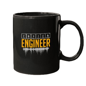 Discover chemicals Engineer Engineering 12 Mugs