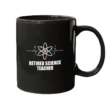 Discover Retired Science Teacher Heartbeat School Retirement Mugs