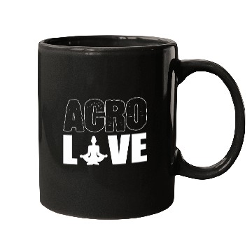 Discover Acro Love Yoga Instructor Mugs