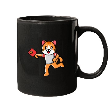 Discover Kawaii Cat Playing Pickleball Funny Pickleball Player Mugs