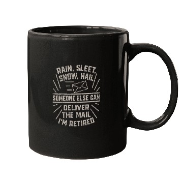 Discover Retired Postman Postal Worker 1 Mugs