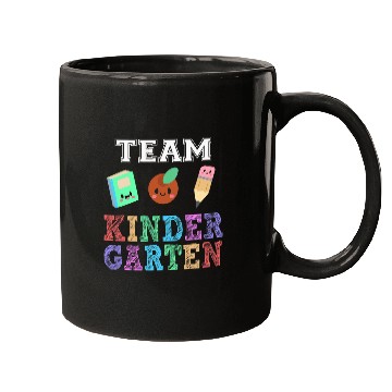 Discover Team Kindergarten First Day Back to School Student Teacher Mugs