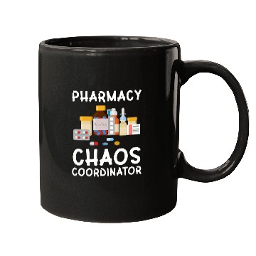 Discover Pharmacy Chaos Coordinator Proud Pharmacist Crew medicals Mugs