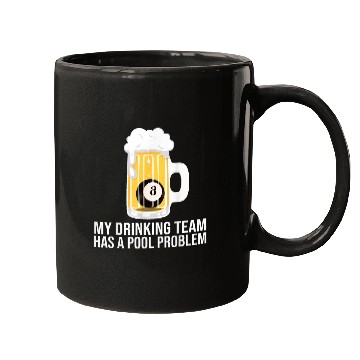 Discover Adult Pool Player Billiard Stick Rack Snooker Beer Drinking Mugs