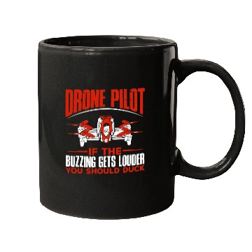 Discover Drone Pilot Funny Drones Drone Pilot Quadrotor Mugs
