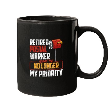 Discover Retired Postal Worker Postman 1 Mugs