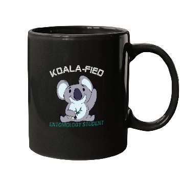 Discover Entomology Student Koalafied Qualified Bug Insect Mugs