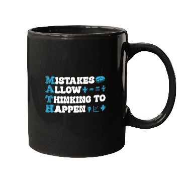 Discover Mistakes Allow Thinking To Happen Back To School Math Mugs