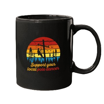 Discover American Lineman Powerline Worker 7 Mugs