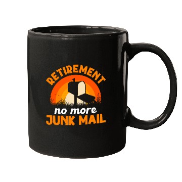 Discover Retired Postal Worker vintages Retirement Retro Mailman Post 3 Mugs