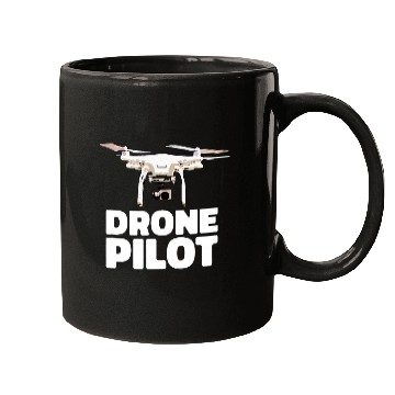 Discover Drone Life Pilot Quadcopter RC Mugs