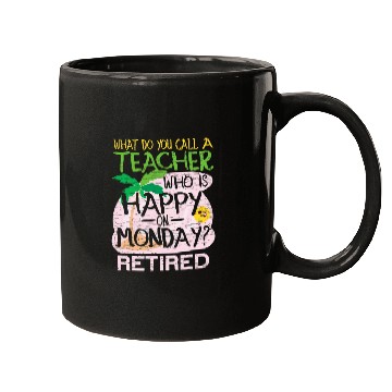 Discover Retired Teacher Joke Mugs
