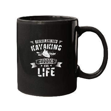 Discover Kayaking father and son Mugs