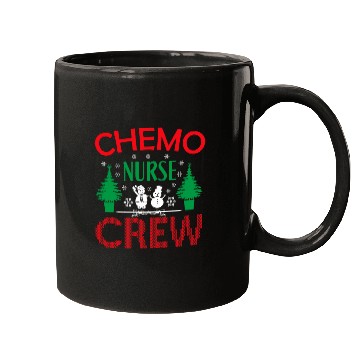 Discover Chemo Infusion nurses Crew Christmas Gnomes Oncology nurses Mugs