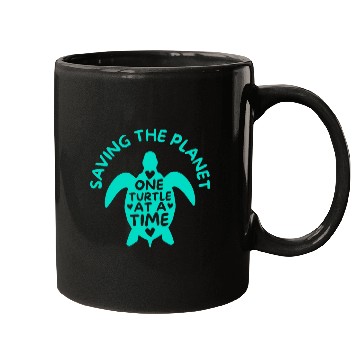 Discover Saving The Planet One Turtle At A Time Tortoise Animal Mugs