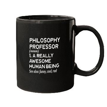 Discover Philosophy Professor Definition Funny Philosophical College Mugs
