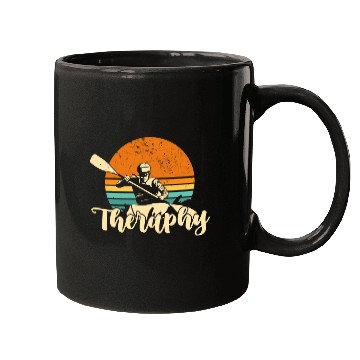 Discover Kayaking Therapy Paddle Boat Mugs