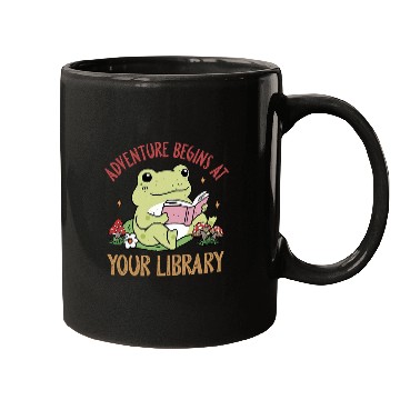 Discover Adventure Begins At Your Library Summer Reading 2024 Frog Mugs