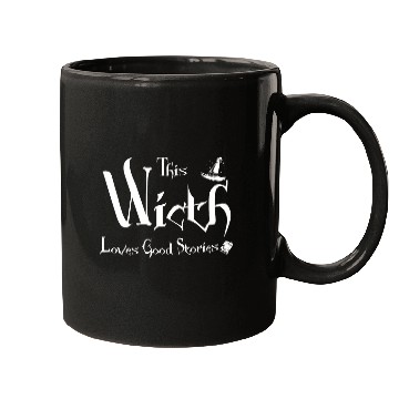 Discover Halloween Library Witch book lover Reading Teacher Mugs