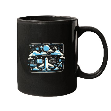 Discover Future Pilot Elevate Your Dreams At Flight School Designs 19 Mugs