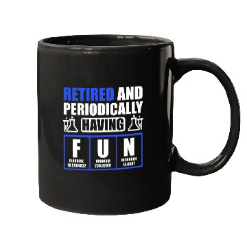 Discover chemicals Engineer Retired Retirement Engineering 4 Mugs