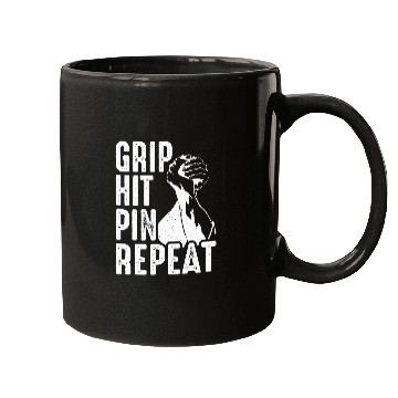 Discover Arm Bar Wrestling Grip Hit Pin Repeat Mugs