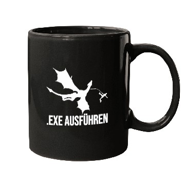 Discover EXE Run Sys Admin Programmer Computer Student Developer Mugs