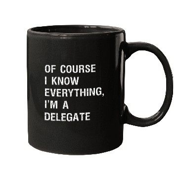 Discover Sarcastic Delegate Supervisor Funny Saying 2 Mugs