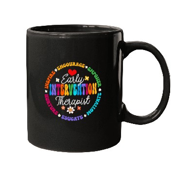 Discover Intervention Teacher Team Early Intervention Therapist 5 Mugs