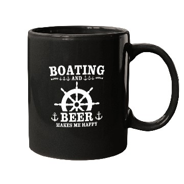 Discover Captain Beer Sayings Boat Sailing 1 Mugs